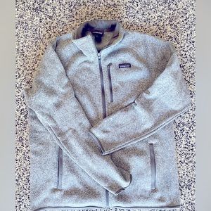 Patagonia Men’s Fleece Better Sweater Full Zip Jacket - Stinewash